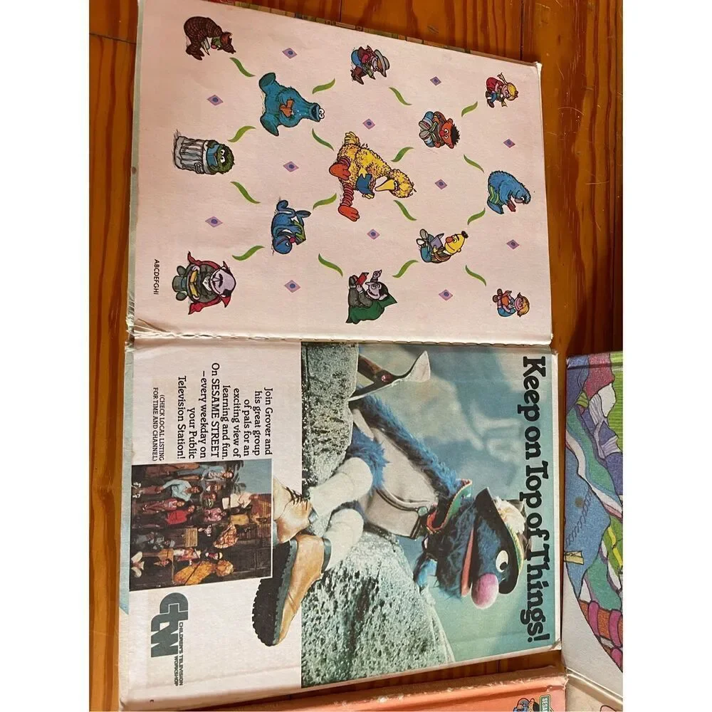 1980 Sesame Street Books